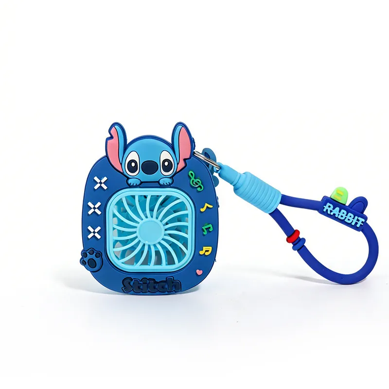 Keychain Fan Portable Mini Fan, USB Rechargeable Handheld Pocket Fan with Keychain, Creative Cute Gift for Kids Students Women, Quiet Personal Cooling Fan for Travel Office Outdoor